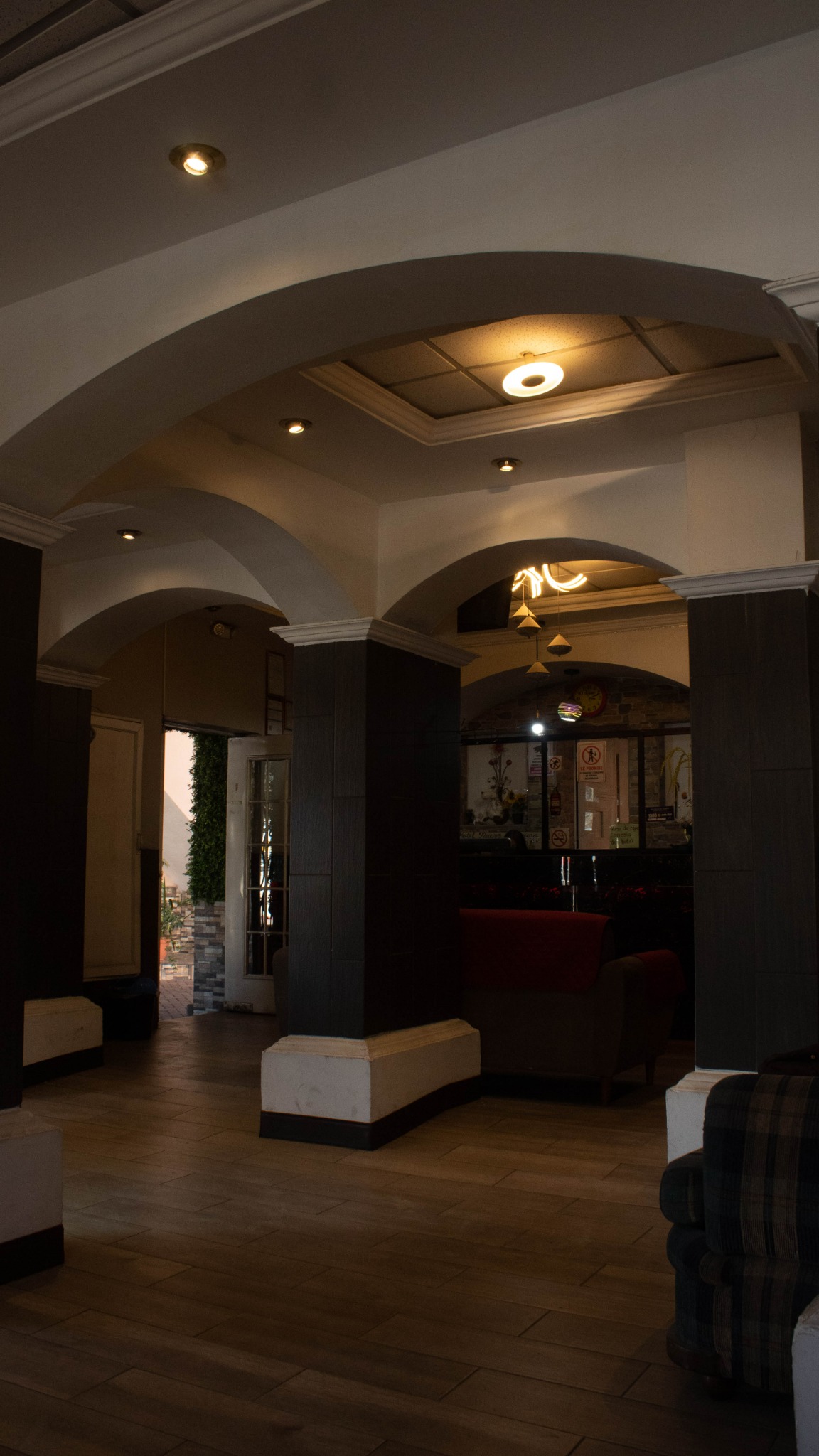 Recepción de Hotel Reforma